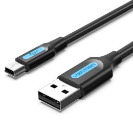 Kabel USB Vention COMBI 3 m Czarny (1 Sztuk)