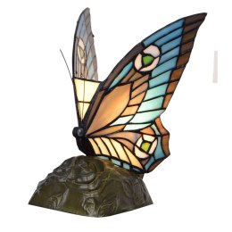 Lampa stołowa Viro Iluminación Modrý Cynk 60 W 23 x 25 x 23 cm Motyl