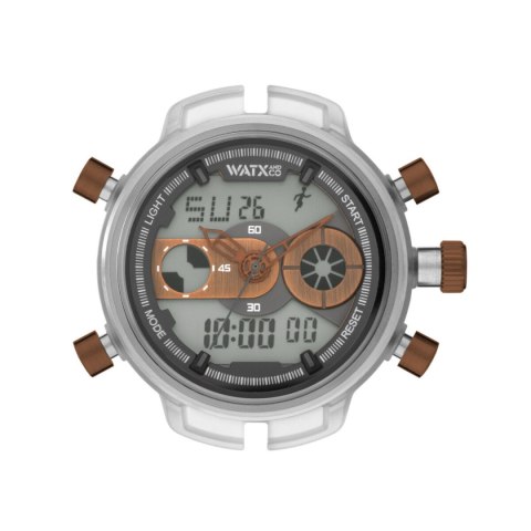 Zegarek Unisex Watx & Colors RWA2721 Szary (Ø 49 mm)