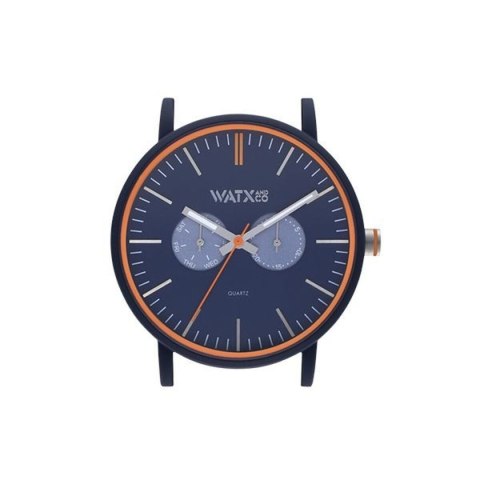 Zegarek Unisex Watx & Colors WXCA2715 Niebieski (Ø 44 mm)