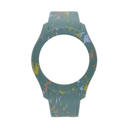Zegarek Unisex z Wymienną Obudową Watx & Colors COWA3710 Kolor Zielony