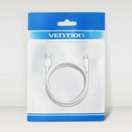 Kabel USB Vention 1 m Biały (1 Sztuk)