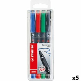 Zestaw markerów Stabilo Oh Pen Wielokolorowy 0,7 mm (5 Sztuk)