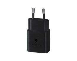 Samsung Power Adapter 15W USB-C Fast Charge (without cable); Black