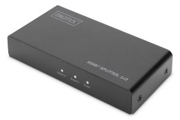 Splitter HDMI 2-portowy UHD downscaling4K 60Hz HDR HDCP 2.2 audio