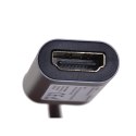 Kabel USB-C na HDMI Unitek V1420A Czarny 15 cm