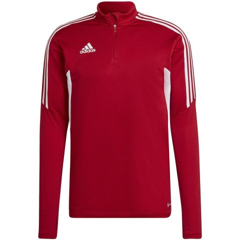 Bluza męska adidas Condivo 22 Training Top czerwona HB0007