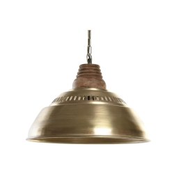 Lampa Sufitowa DKD Home Decor Brązowy Złoty Żelazo Drewno mango 50 W 43 x 43 x 31 cm