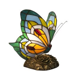 Lampa stołowa Viro Mariposa Wielokolorowy Cynk 60 W 23 x 28 x 23 cm Motyl