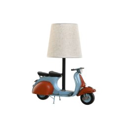 Lampa stołowa Home ESPRIT Niebieski Pomarańczowy Płótno Metal 31 x 15 x 34 cm