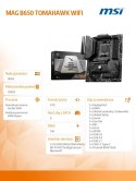 Płyta główna MAG B650 TOMAHAWK WIFI AM5 4DDR5 HDMI/DP ATX