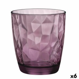 Szklanka/kieliszek Bormioli Rocco Diamond Fioletowy Szkło (390 ml) (6 Sztuk)