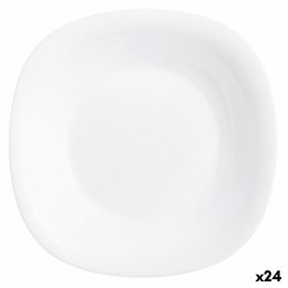 Talerz głęboki Luminarc Carine Biały Szkło (Ø 23,5 cm) (24 Sztuk)