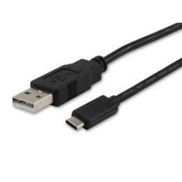 Kabel USB A na USB C Equip 12888107 Czarny 1 m