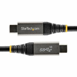 Kabel USB C Startech USB31CCV1M Czarny/Szary 1 m