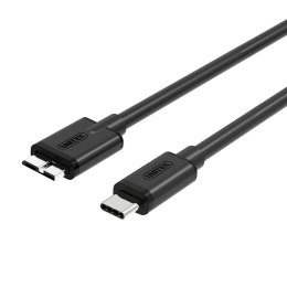 Kabel USB C na Micro USB B Unitek Y-C475BK Czarny 1 m