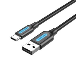 Kabel USB Vention COKBH 2 m Czarny (1 Sztuk)