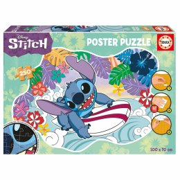Układanka puzzle Stitch Poster 250 Części