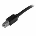 Kabel USB Startech USB2HAB50AC Czarny Aluminium