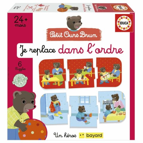 Zabawa Edukacyjna Educa Je replace dans l´ordre (FR)