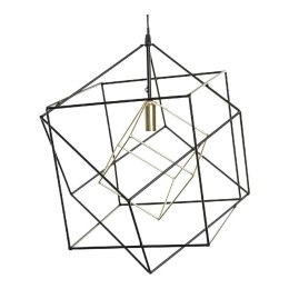 Lampa Sufitowa DKD Home Decor Czarny Metal 25W 220 V Złoty (52 x 52 x 53 cm)