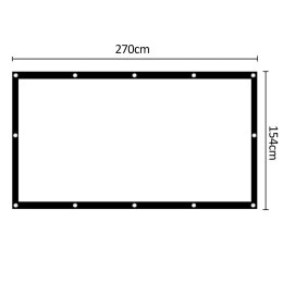 MACLEAN PROJECTION SCREEN, 120