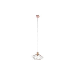 Lampa Sufitowa DKD Home Decor 34 x 34 x 21 cm Srebrzysty Czarny Szary Różowy Metal Biały 50 W 60 W Sosna