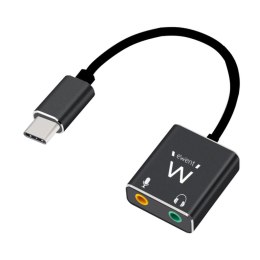 Adapter Audio Jack Ewent USB C 15 cm