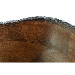 Miska do Sałatki DKD Home Decor Ceimnobrązowy Drewno mango 30 x 30 x 12 cm