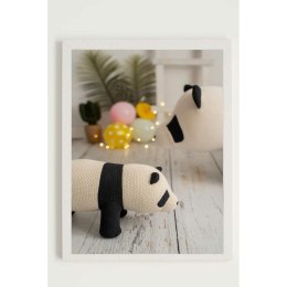 Obraz Crochetts Wielokolorowy 33 x 43 x 2 cm Miś Panda
