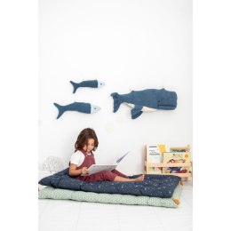 Pluszak Crochetts OCÉANO Niebieski Wieloryba Ryby 29 x 84 x 14 cm 3 Części
