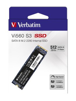 VI560 S3 M.2 2280 SSD 512GB/SATA III M.2 INTERNAL