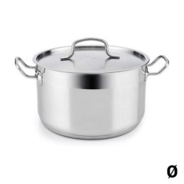 Garnek z Pokrywką Quid Azzero Metal Stal - 18 cm