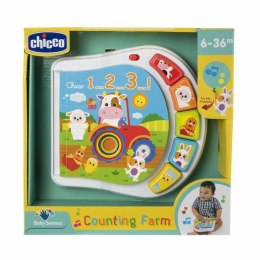 Interaktywna zabawka dla niemowląt Chicco Counting Farm 19 x 4 x 19 cm