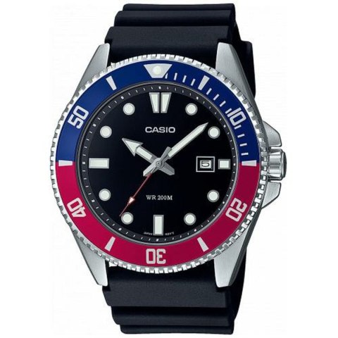 Zegarek Męski Casio MDV-107-1A3VEF Czarny