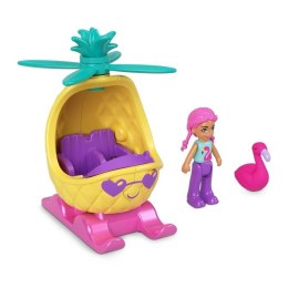 Figurki Polly Pocket Pollyville Helikopter Ananas