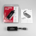 ADE-XR Karta sieciowa Fast Ethernet adapter, USB2.0, instalacja automatyczna