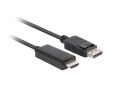 Kabel DisplayPort (M) V1.1 -> HDMI (M) 5m czarny