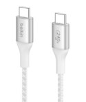 Kabel BoostCharge USB-C/USB-C 240W 2m biały