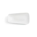 Płaski Talerz Ariane Vital Rectangular Prostokątny Biały Ceramika 24 x 13 cm (12 Sztuk)