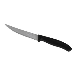 Zestaw noży Quttin 11 cm Czarny Srebrzysty 6 Części (12 Sztuk)