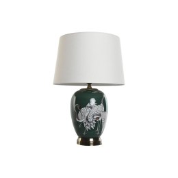 Lampa stołowa Home ESPRIT Biały Kolor Zielony Turkusowy Złoty Ceramika 50 W 220 V 40 x 40 x 59 cm