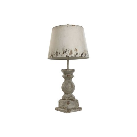 Lampa stołowa Home ESPRIT Biały Metal Jodła 50 W 220 V 40 x 40 x 83 cm