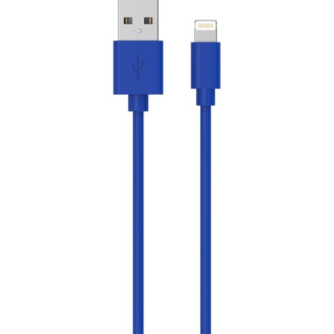 Kabel USB BigBen Connected WCBLMFI1MBL Niebieski 1 m (1 Sztuk)