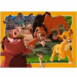 Układanka puzzle Ravensburger lion king 200 Części (1 Sztuk)