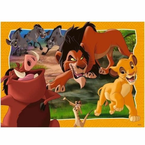 Układanka puzzle Ravensburger lion king 200 Części (1 Sztuk)