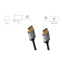 Kabel HDMI 4K/60Hz aluminium 5m Czarny