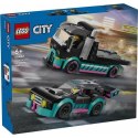 Zestaw do budowania Lego Coche de Carreras y Camion de Transporte Wielokolorowy