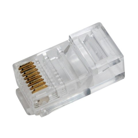 Wtyki RJ45 8P8C UTP do kabli płaskich, 100szt.