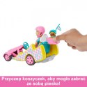 Lalka Barbie Stacie i pojazd filmowy Gokart